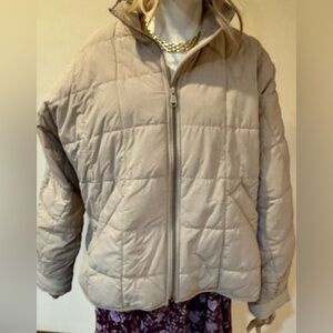 Women's Quilted Jacket - Tan